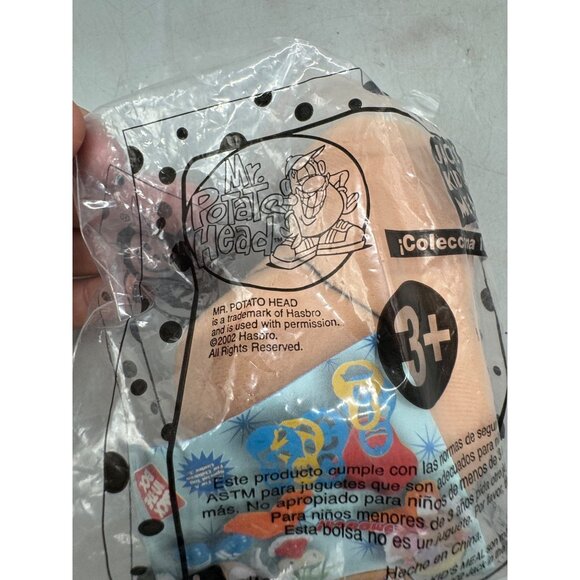 Mr Potato Head Jacks Kids Meal Collectible Toy 2002 Hasbro Sealed READ NEW - Picture 5 of 7